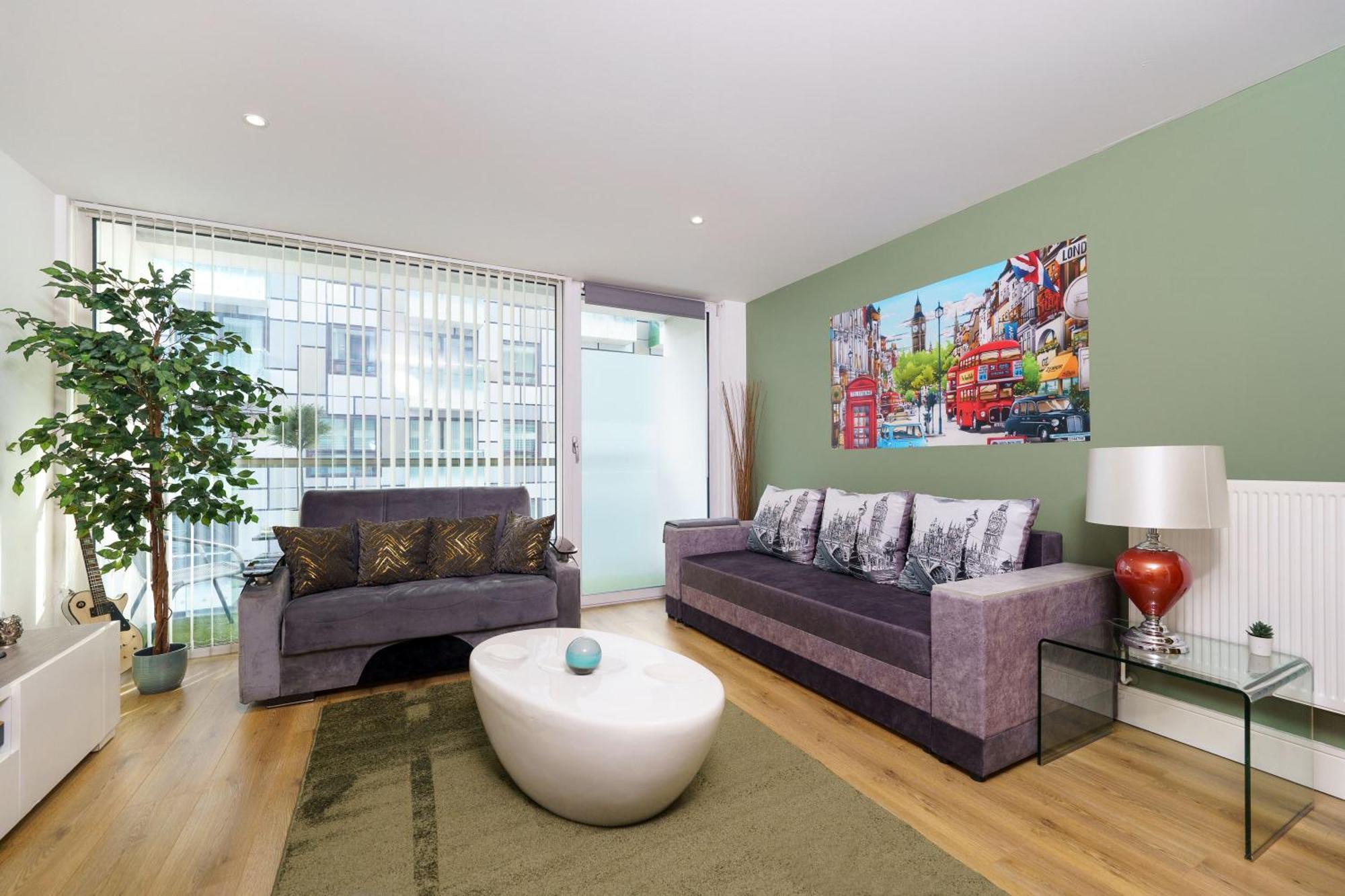 Apartmán Cobalt Point, South Quay Londýn Exteriér fotografie